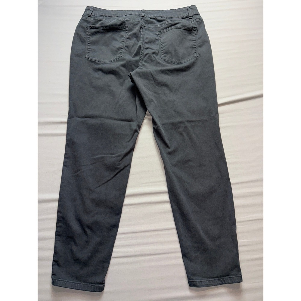 M Jeans by Maurices Womens 22W Gray High Rise‎ Skinny Pants REPREVE Stretch Reg - Picture 6 of 6